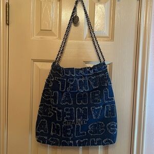 Fashion Distressed Denim Shoulder Bag